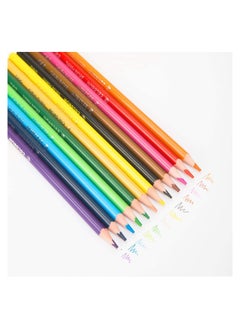 Generic 18 Pieces Triangular Colored Pencil, Multicolor Pencils Set, Toddlers and Beginners, Pre-sharpened Wood-free Ergonomic Grip, for Painting Preschool  - Image 4