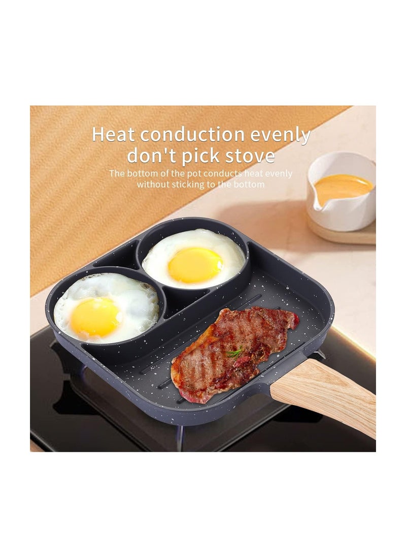 Generic Grill pan divided into 3 eyes  - Image 5