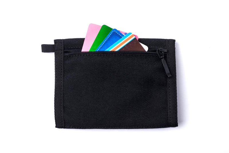 Chameleon Trifold Mens Nylon Wallet-Military Tactical Men Wallets- ID Card Holder - Canvas Thin Front Pocket Travel Wallet-Coin Zipper Pocket - Image 4