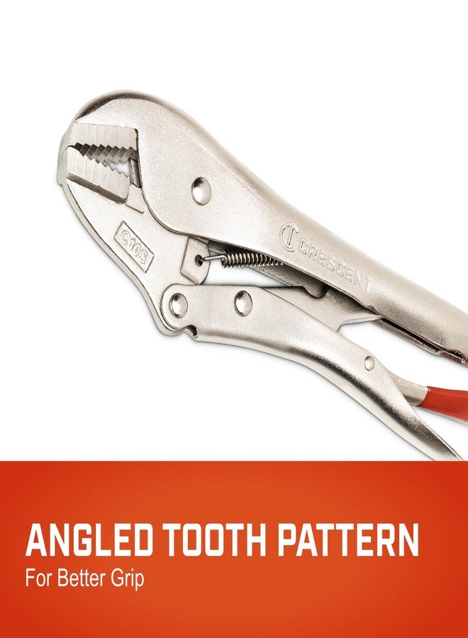 Crescent 10" Straight Jaw Locking Pliers - C10SVN - Image 4