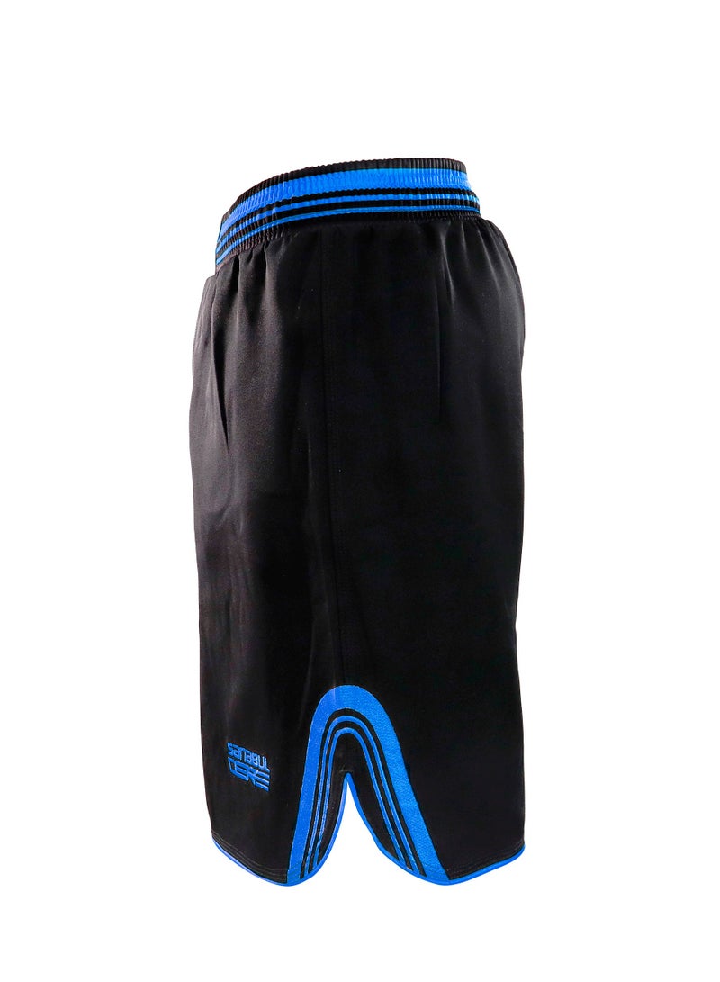Sanabul Core MMA Shorts for Men – Boxing, No Gi, Jiu Jitsu, Grappling BJJ, Blue, Medium - Image 3