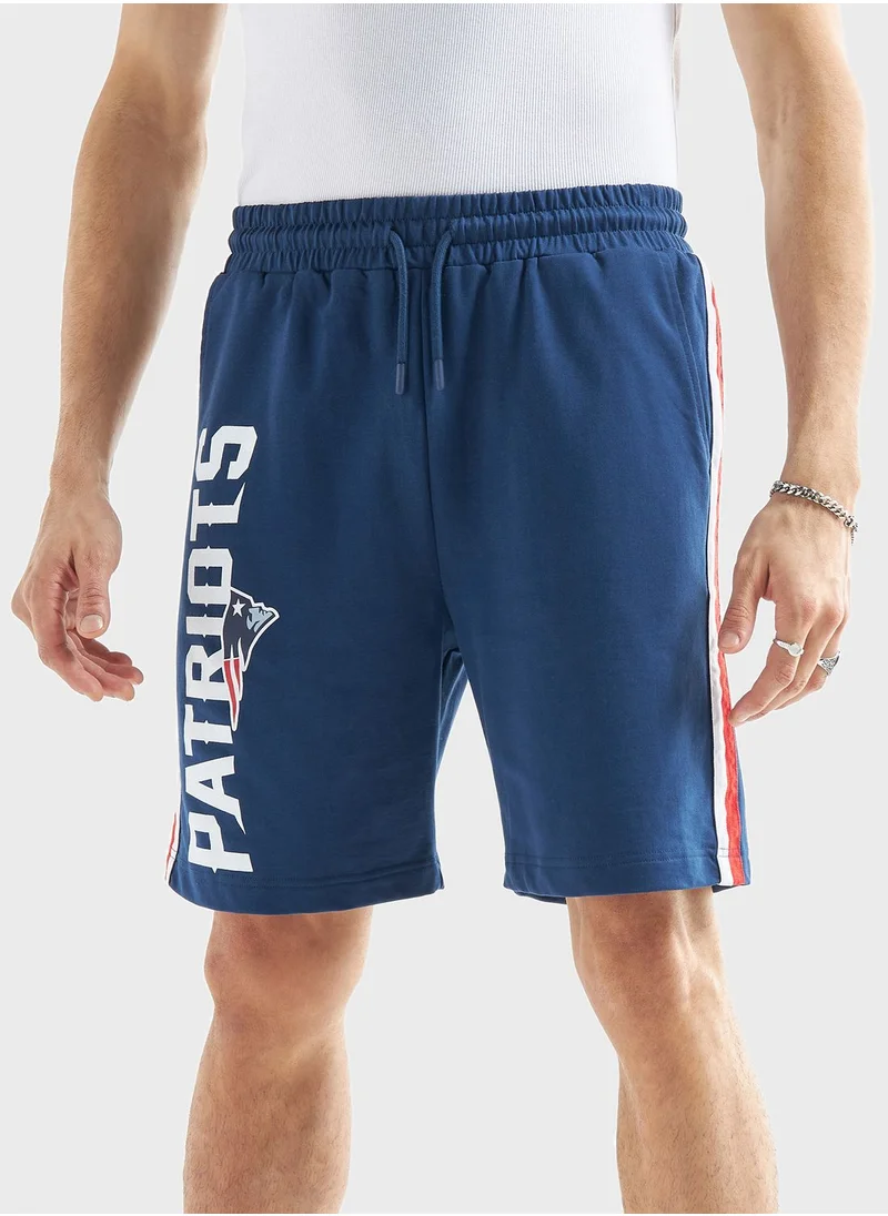 فاف New England Patriots Print Shorts