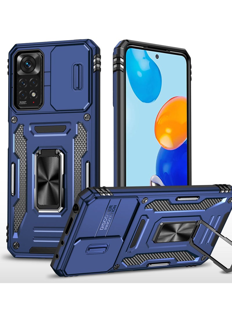 Protective Case Cover for Redmi Note 11 pro 5G Blue  - Image 1