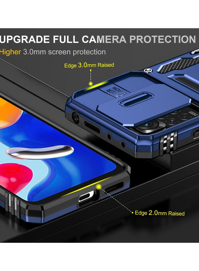 Protective Case Cover for Redmi Note 11 pro 5G Blue  - Image 3