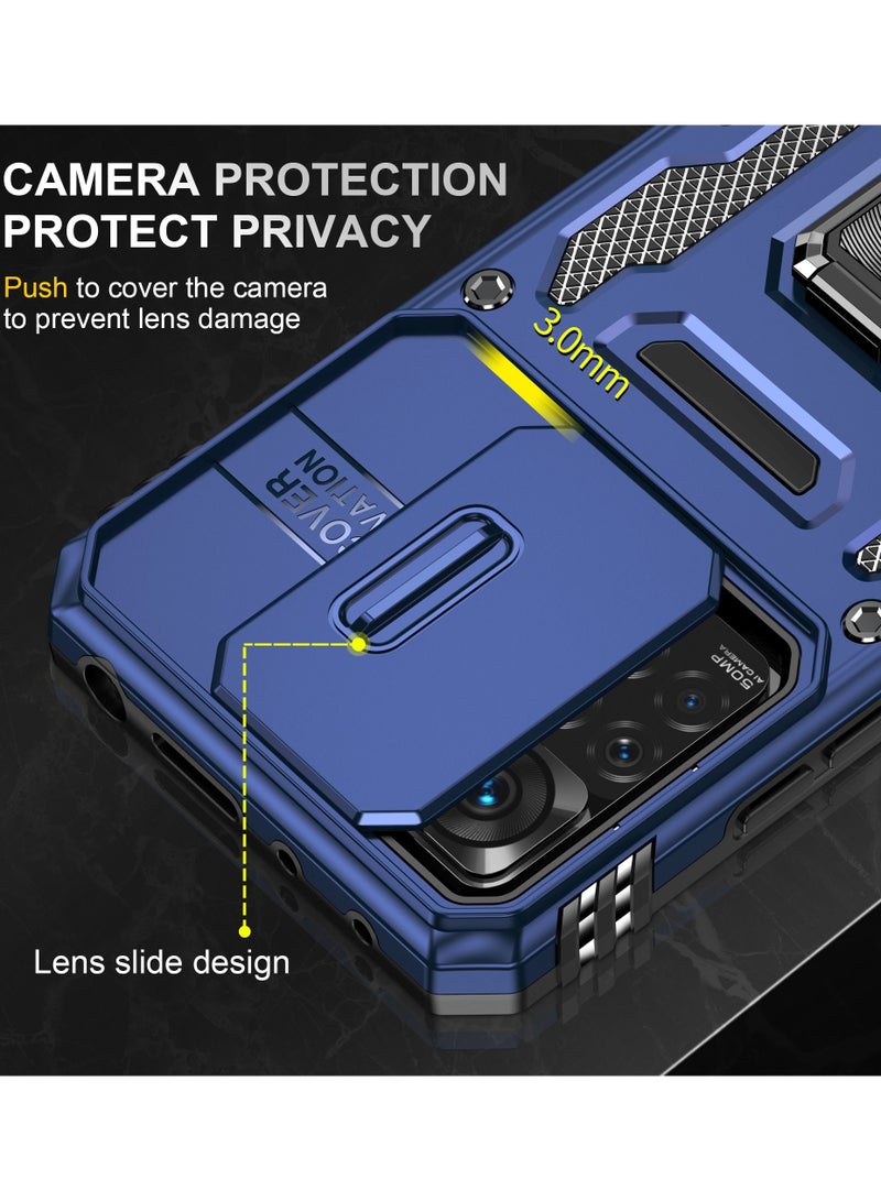 Protective Case Cover for Redmi Note 11 pro 5G Blue  - Image 5