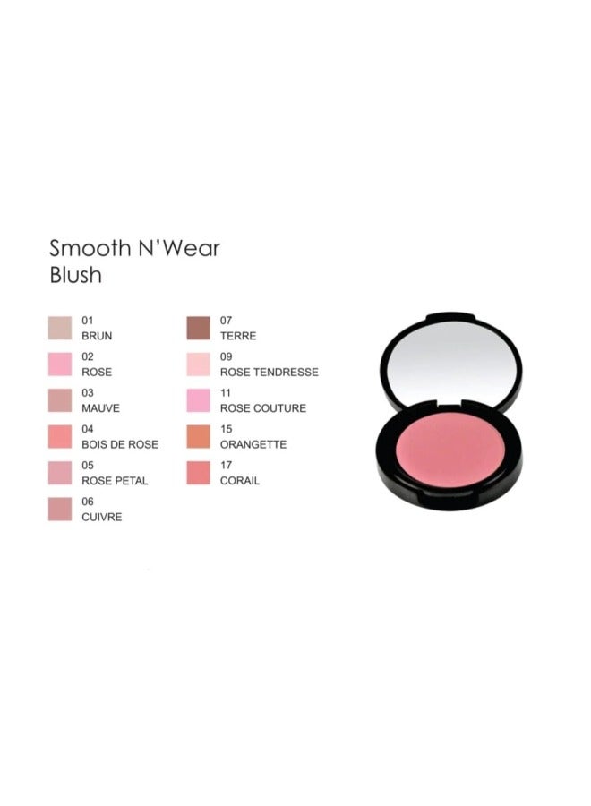 CYBELE Cybele Smooth N'Wear Powder Blush - 03 Mauve - Image 5