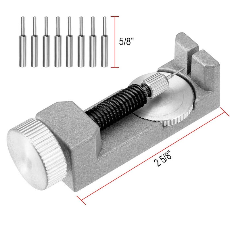 Selizo Watch Link Remover Kit with 10 Extra Pins for Removing Watch Band Link and Watch Sizes - Image 3