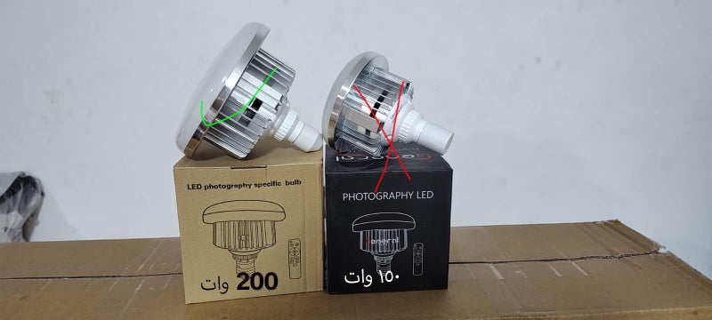 El Madawy Stores Softbox Lighting Kit AL-50 Continuous Photography Lighting Kit with 65cm/25.59in Soft Box, 200W 3000-6500K Bi-Color LED Bulb, Photo Studio Lights Equipment (AL-50A) - Image 5