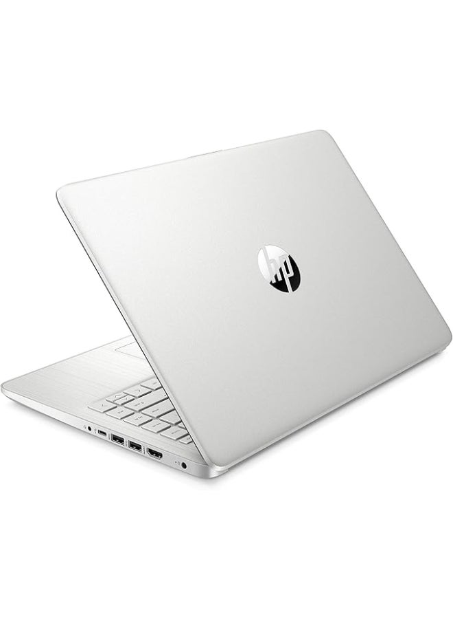 HP 14s-dq5025n (Upgraded Version) Laptop With 14-Inch Display, Core i5-1235u Processor/8GB RAM/512GB SSD/Intel Iris XE Graphics/Windows 11 Home English/Arabic Natural Silver - Image 5