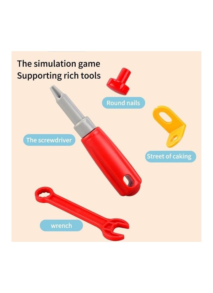 TOY GARDEN 3D DIY Mushroom Nails Puzzle Game for Kids – Creative Screw Drill Toy Table Set – Educational STEM Jigsaw Building Toy for Boys & Girls  - Image 3