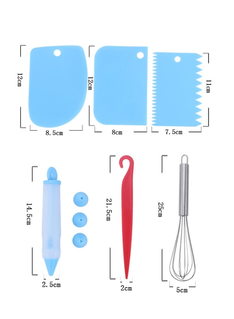 66-piece cake decorating tool set decorator cake turntable - Image 3