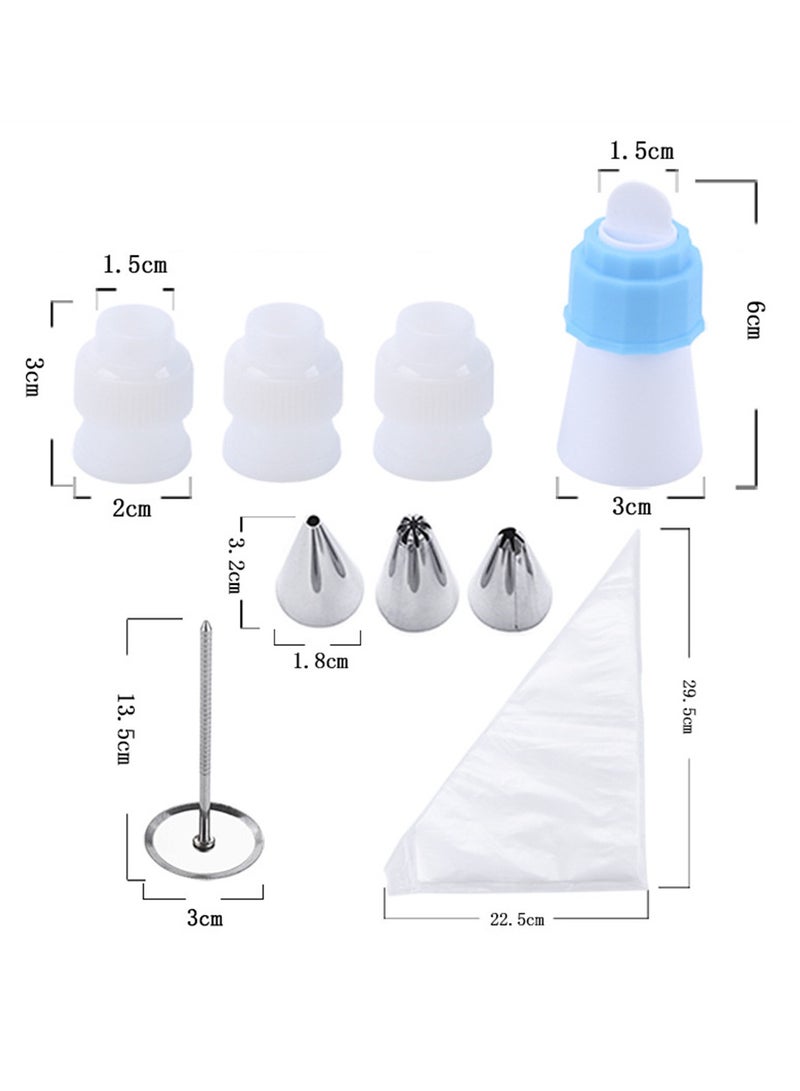 66-piece cake decorating tool set decorator cake turntable - Image 2