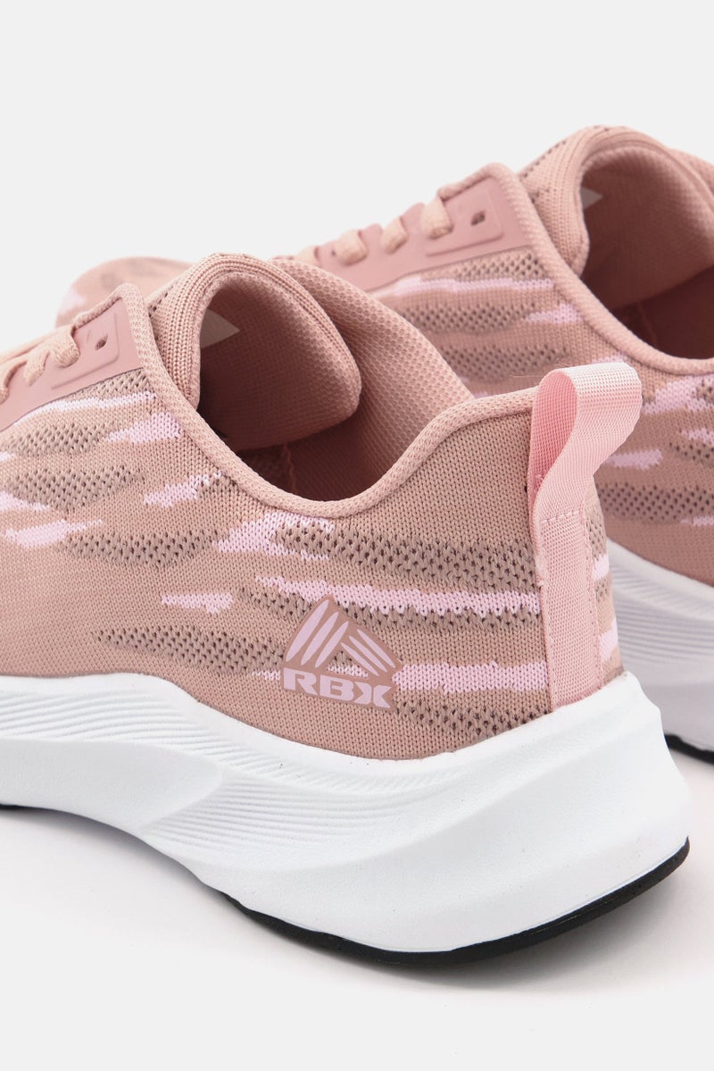 RBX Women Lace Up Training Shoes, Pink - Image 3