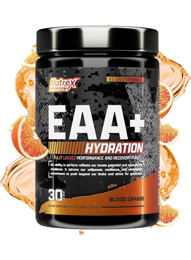Nutrex Research, EAA+ Hydration, Blood Orange, 13.76 oz (390 g) - Image 1