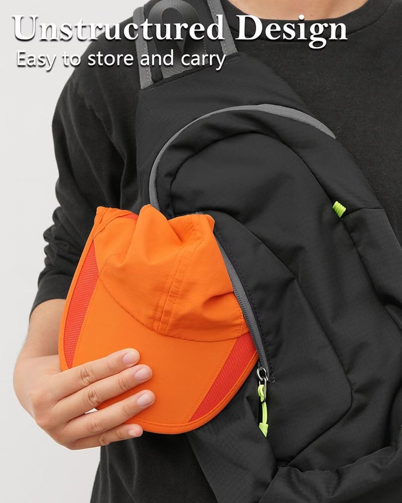 GADIEMKENSD Unstructured Quick Dry Sports Cap Outdoor Sun Protective Unisex - Image 4