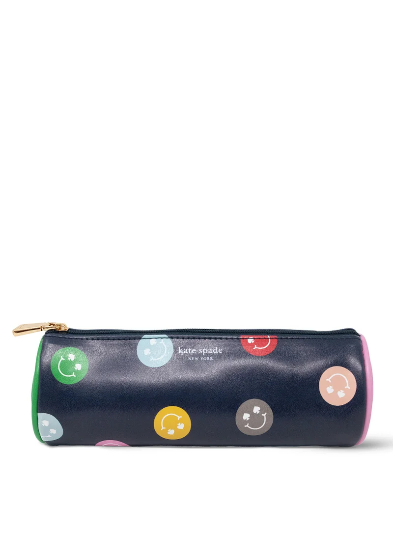 كيت سبيد نيويورك Spade Smiley Round Pencil Case