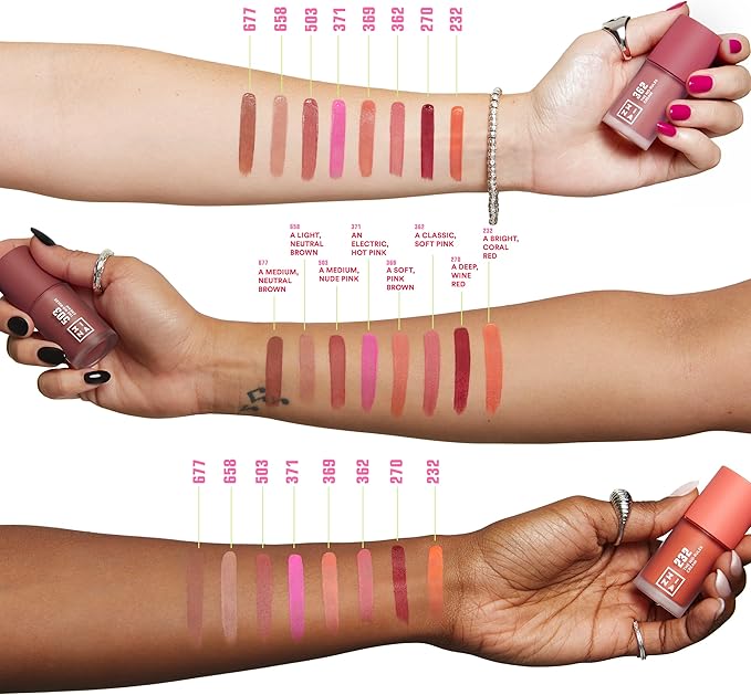 3INA MAKEUP The NoRules Cream Highlighter 512 Liquid Highlighter Pearly gold for Eyes Lips Cheeks w Sweet Almond Oil - Image 5