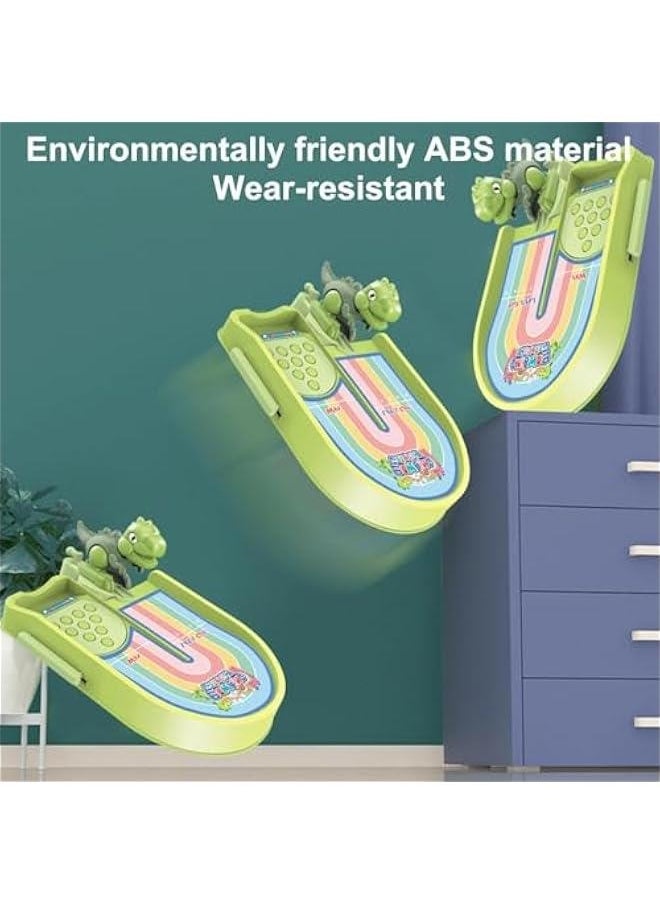 Portable Bowling Game | Compact Bowling Set | Miniature Bowling Alley | Tabletop Desktop Bowling Game Toy Fun and Interactive Toys for Offices Desk Games Stress Relievers, Green  - Image 4