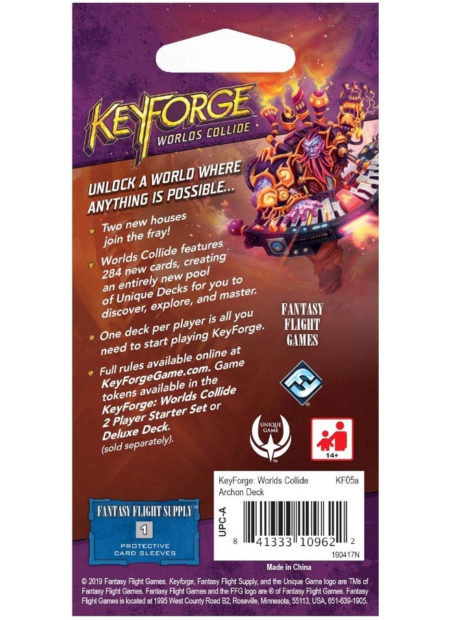 Fantasy Flight Games Keyforge: Worlds Collide - Archon Deck  - Image 4