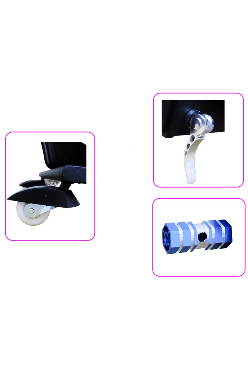 Leaders Spider Mini Drifting E Scooter 250w Motor 36v 2.4a Battery 6 Tires Dark Blue Design Ride On Electric Scooter for Kids Safe & Stylish Outdoor Fun Lightweight & Compact  - Image 4