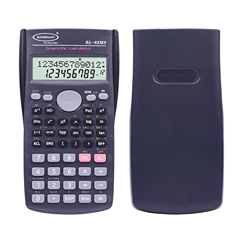 Bambalio BL82MS 240 Functions and 2 Line Display Scientific Calculator, 3 Years Warranty. - Image 1