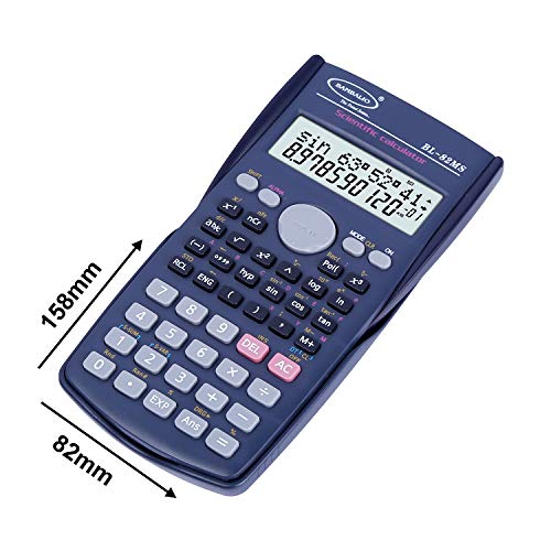 Bambalio BL82MS 240 Functions and 2 Line Display Scientific Calculator, 3 Years Warranty. - Image 2