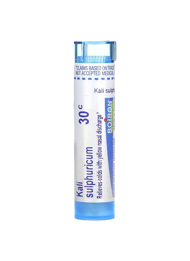 Boiron Boiron, Kali Sulphuricum, 30C, Nasal Congestion Relief, Approx. 80 Pellets  - Image 1