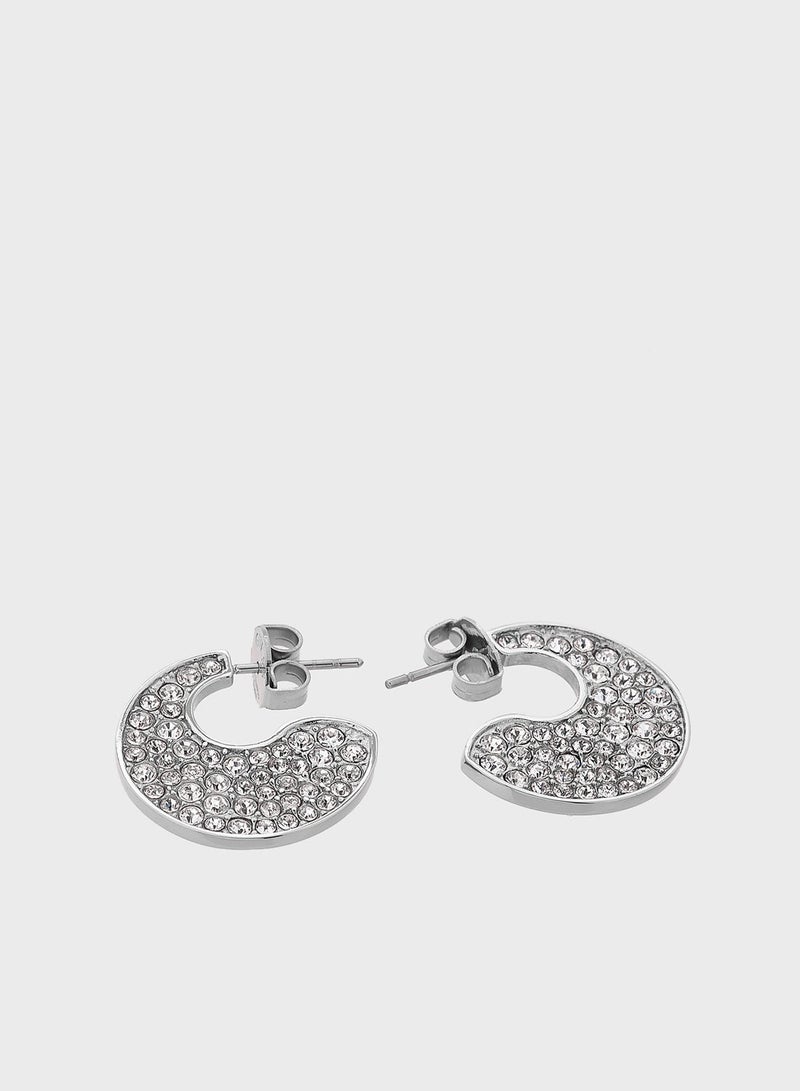 GUESS Blooming Summer Hoop Earrings - Image 1