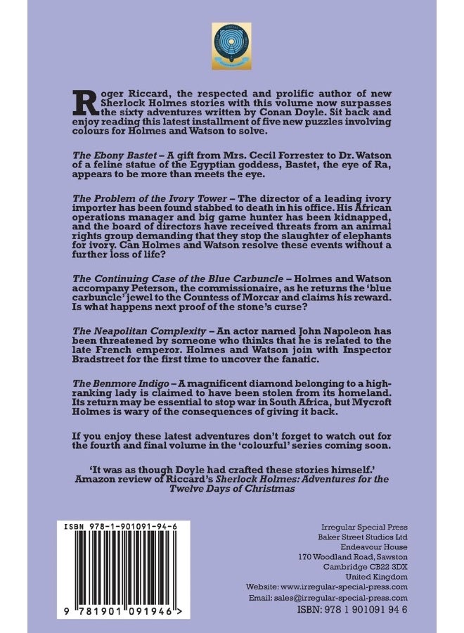 The Colourful Cases of Sherlock Holmes (Volume 3): Five new stories from the notes of John H. Watson  - Image 2