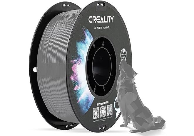 3idea 3 idea Imagine Create Print Creality CR PETG 1Kg Filament (Grey) - Image 1