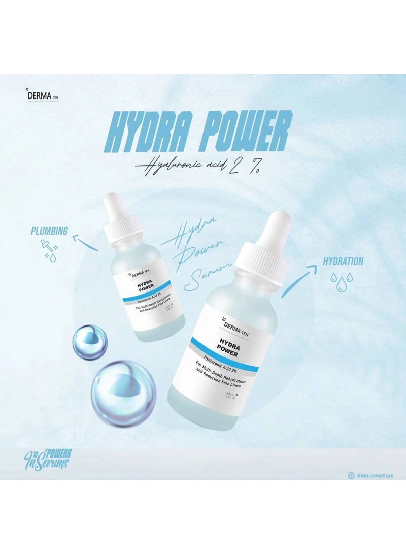 ديرما تن ديرما تين ديرما باورز، قوة مهدئة، حمض الهيالورونيك 2%، 30 مل - Image 3