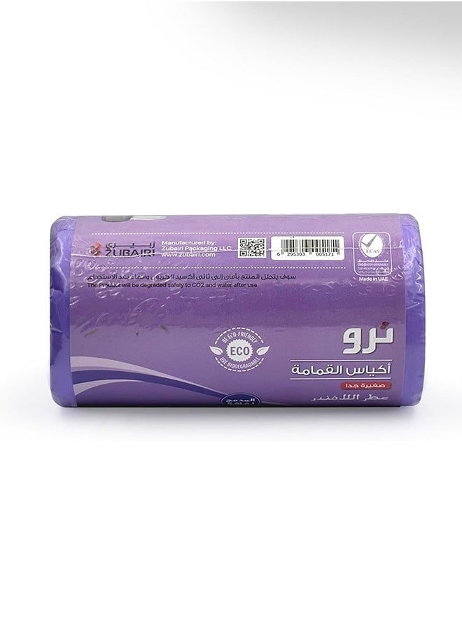 Tru - Lavender Scented Garbage Bags Roll 46x52cm 6 Gallon 30pc - Image 1