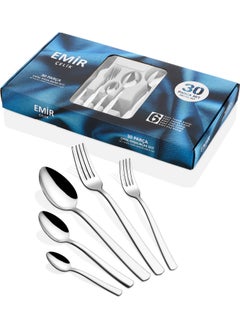 Emir Çelik 30 Piece Fork Spoon Set  - Image 4