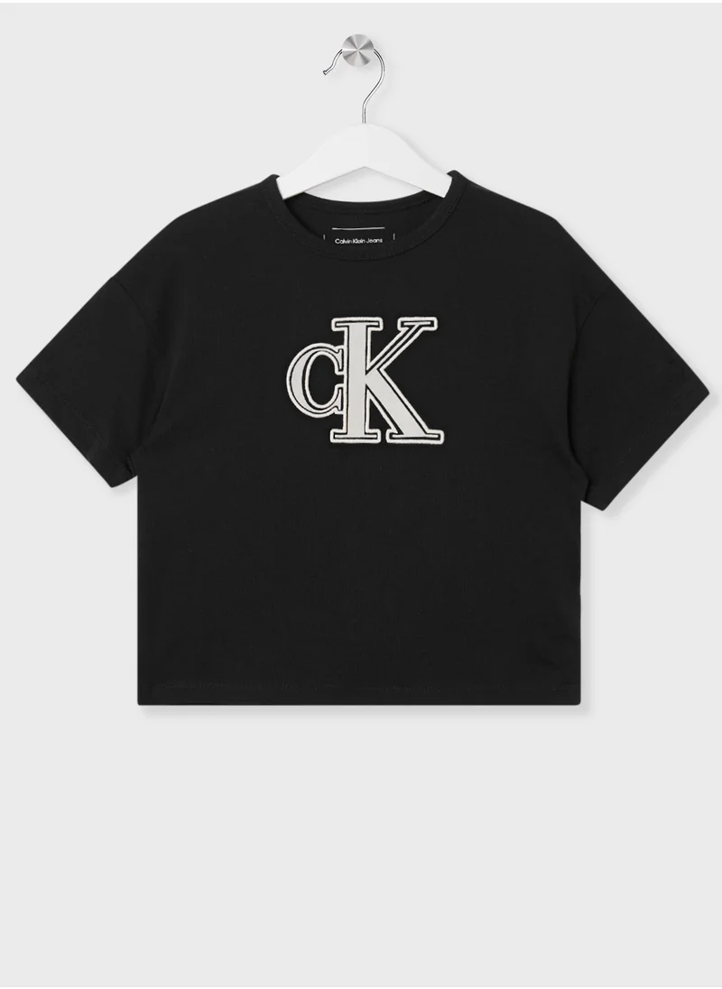 Calvin Klein Jeans Youth Graphic Logo T-Shirt