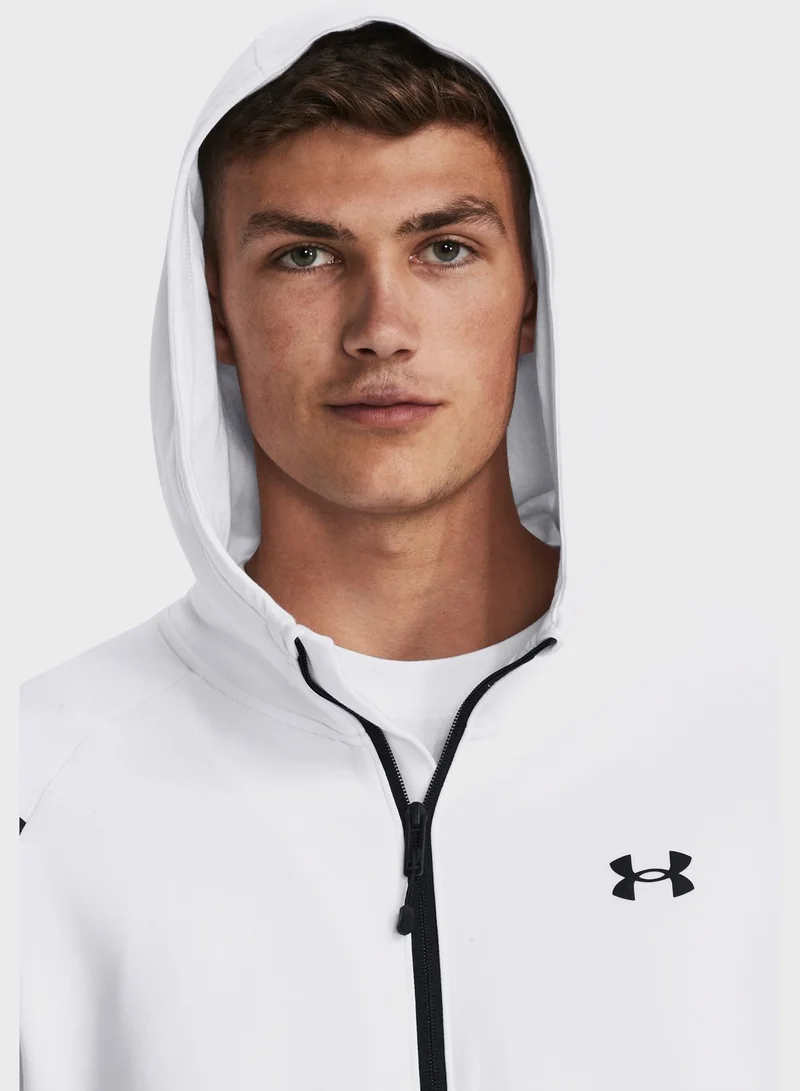 UNDER ARMOUR Unstoppable Fleece Zip Through