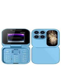 alimoto Mini Flip Mobile Phone, 2024 New Foldable Cell Phone with FM Radio Magic Voice Blacklist Speed Dial Vibration, 2 SIM Card Small Display Cell Phone  - Image 3