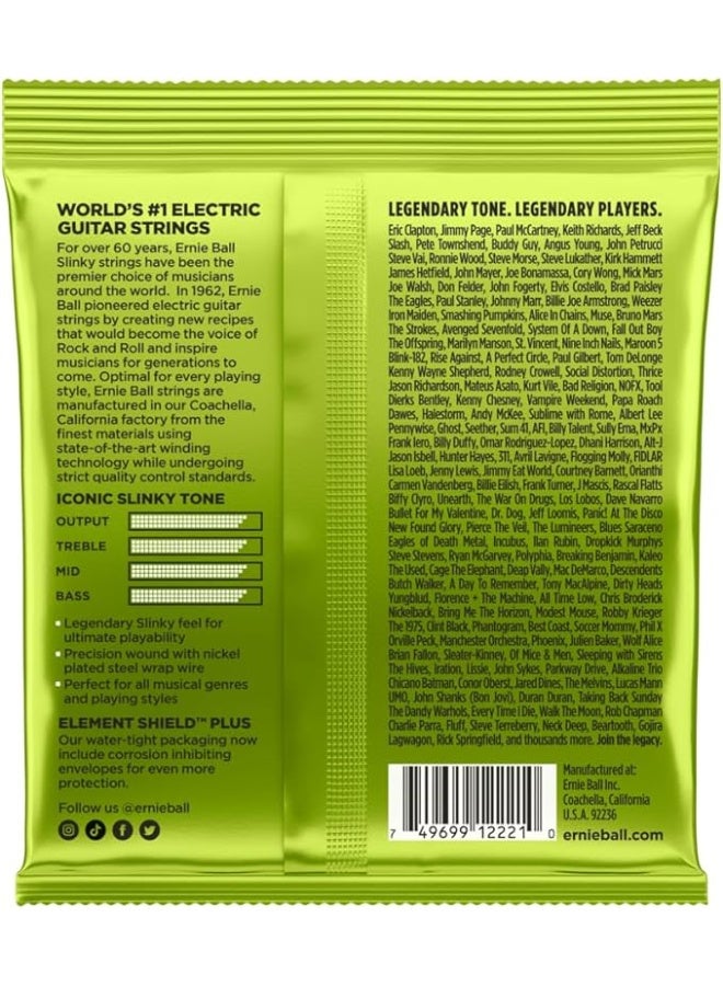 ERNIE BALL 2221 Super Slinky Electric Guitar Strings Set (009-042) | Nickel-Plated Steel | Classic Balanced Tone - Image 2