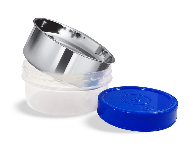 Milton Milton Capsule Stainless Steel Lunch Box, Blue - Image 5