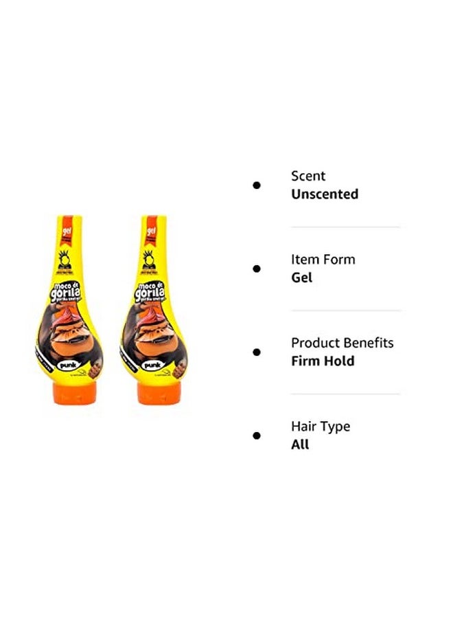 Moco de Gorila - Gorilla Snot Hair Gel Punk 11.99 Oz (340G) 2 Pack - Image 1