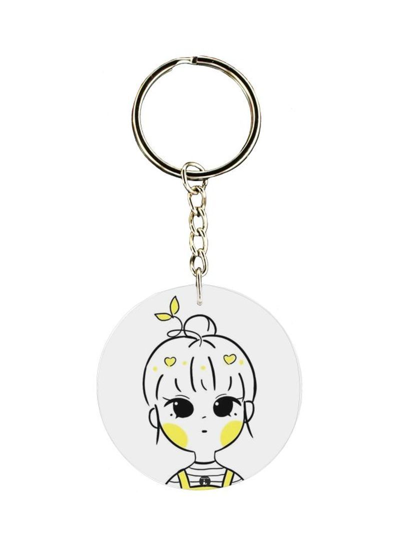 RKN Character Printed Keychain
