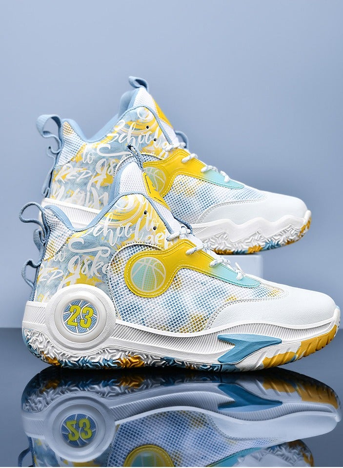 KUYING Men's Basketball High Top Sports  - Image 2