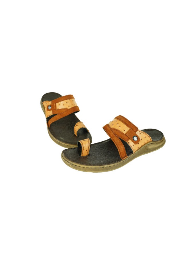 Josef Seibel 071-2070 Josef Seibel Mens FInger grip Sandals 27150 Cognac - Image 3