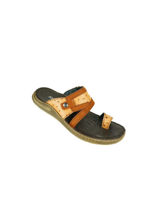 Josef Seibel 071-2070 Josef Seibel Mens FInger grip Sandals 27150 Cognac - Image 2