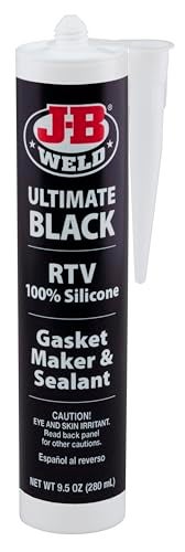 JB Weld 32929 Ultimate Black RTV Silicone Gasket Maker and Sealant  95 oz - Image 1