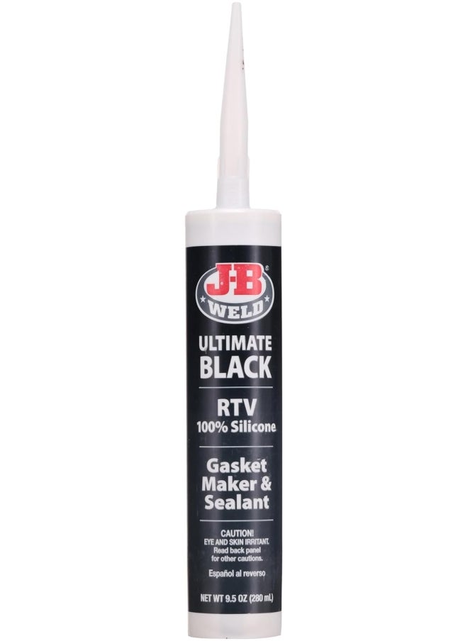 J-B WELD J-B Weld 32929 Ultimate Black Rtv Silicone Gasket Maker And Sealant - 9.5 Oz.  - Image 1