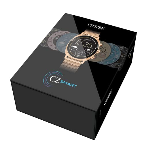 Citizen CZ Smart PQ2 41MM Unisex Smartwatch with YouQ App with IBM Watson AI and NASA Research Wear OS by Google HR GPS Fitness Tracker Amazon Alexa iPhone Android Compatible IPX6 Rating - Image 3