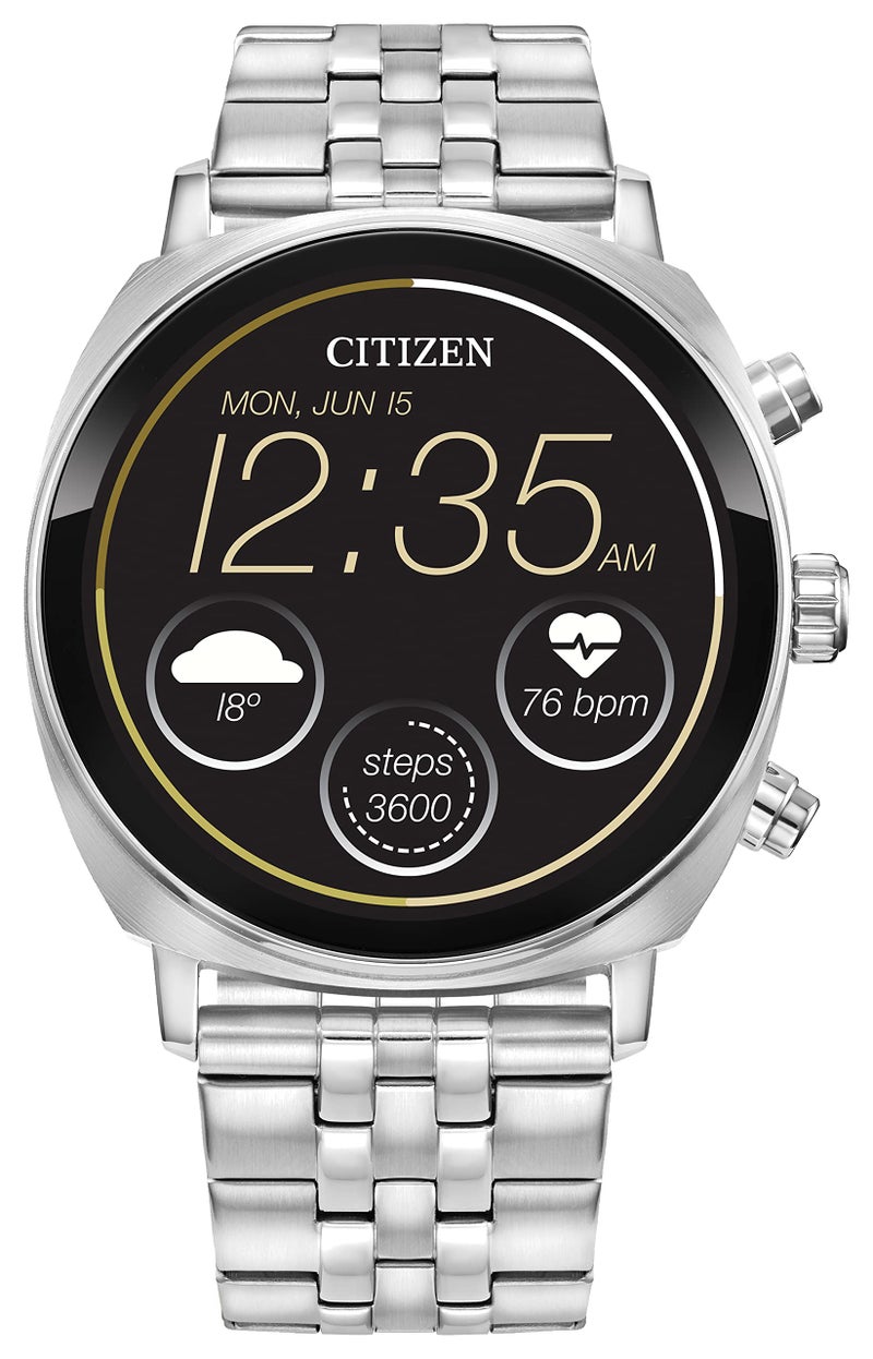 Citizen CZ Smart PQ2 41MM Unisex Smartwatch with YouQ App with IBM Watson AI and NASA Research Wear OS by Google HR GPS Fitness Tracker Amazon Alexa iPhone Android Compatible IPX6 Rating - Image 2