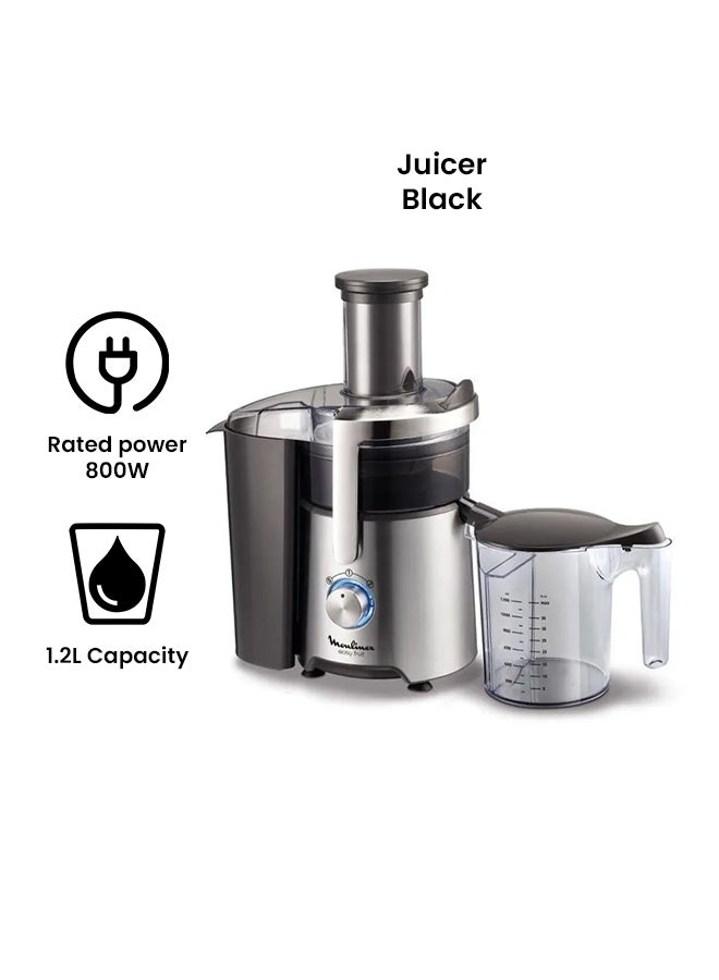 Moulinex Electric Juice Extractor 1.2 L 800 W JU610D27 Black - Image 2