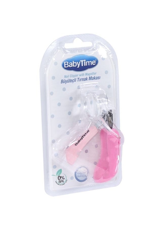 Baby Time Baby Time Baby Nail Clipper With Magnifier 