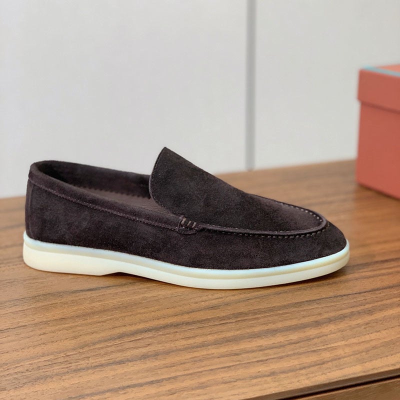 Loafers Lovers Shoes Flat Slip-On Lazy Comfortable Casual Plus Size Shoes Bean Shoes - Image 1